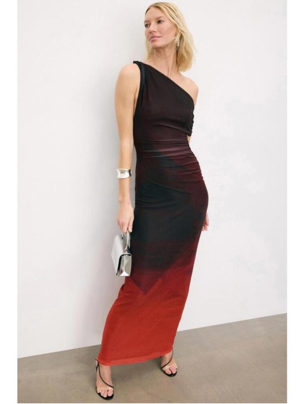 MISHA The Nyra Mesh Gown, Size: M